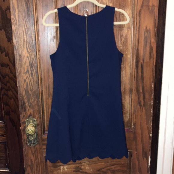 Monteau Dress with Scalloped bottom - Picture 2 of 3